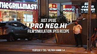 PRO NEG HI Film Simulation Street Photography POV // Fujifilm X-T30 + Viltrox 56mm 1.4