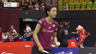 LI-NING Hong Kong Open 2024 | Ratchanok Intanon (THA) vs. Tomoka Miyazaki (JPN) | Quater Finals