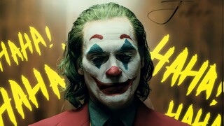 The gorgeous transformation from clown to Joker