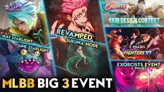 REVAMPED SUKUNA MODE | REVAMP STARLIGHT | LUO YI CREATE 5th SKIN - Mobile Legends #whatsnext