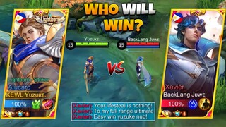 YUZUKE VS TOP GLOBAL XAVIER TRASHTALKER! | WHO WILL WIN?! | MLBB