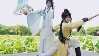 [Moqiu x Xiyu] Koreografi asli Dongfengzhi pedang + sutra panjang diluncurkan lagi