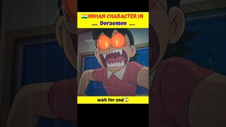 Indian character in Doraemon 😱🇮🇳 #shorts #shortsviral #youtubeindia