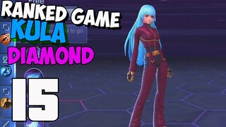 Mobile Legends - Gameplay part 15 - Kula Diamond Kof Ranked Game (iOS, Android)