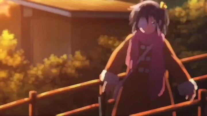 At the edge of the rooftop, I met the real Rikka. He was a chuunibyou, but he had no friends, no acc