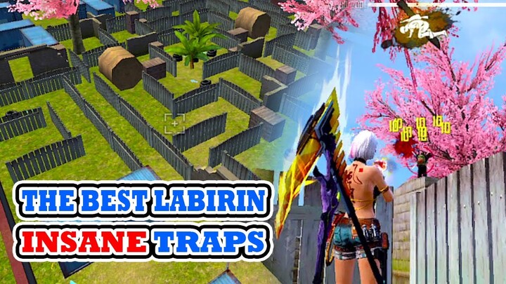 Insane Traps in The Best Labirin Free Fire Max Craftland