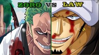 Zoro vs Trafalgar law : Ai mới là kiếm sĩ mạnh nhất trong liên minh mũ rơm ???