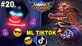 ML MEMES | PARSHA FUNNY TIKTOK AND BEST EDITS | MOBILE LEGENDS #20