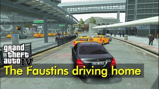 Mr. & Mrs. Faustin drive home from the airport (and testing graphics mods) | Just Driving | GTA IV
