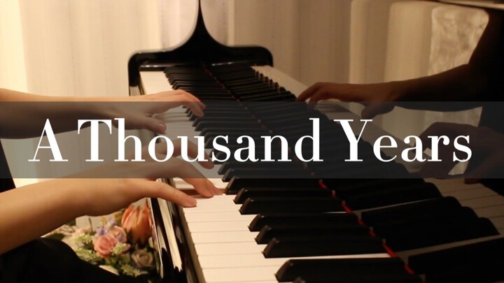 [Piano] "A Thousand Years" taozipiano trong Chạng vạng