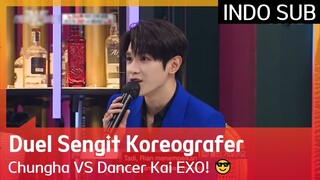 Duel Sengit Koreografer Chungha VS Dancer Kai EXO! 😎 #StreetWomanFighterKDanceBattle 🇮🇩INDOSUB🇮🇩