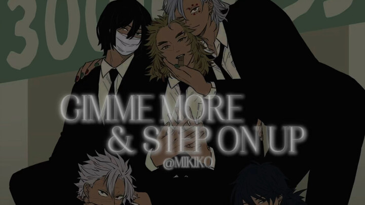 【ai cover】Demon Slayer Corps becomes a male group GIMME MORE x STEP ON UP