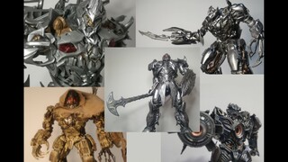 【Stop-motion animation】Watch Megatron from the first to the fifth episode in four minutes