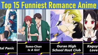 Top 15 Funniest Romance Anime | Rom-Com Anime