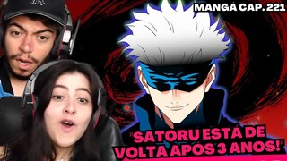 SATORU GOJO vs SUKUNA?! JUJUTSU KAISEN CAP. 221 | REACT