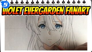 Fanart Painting Tutorial / Violet Evergarden / Anime Painting_5