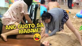 MANGIBABAW ANG TAWA MO KAPAG NAPANOOD MO TO | TAGALOG FUNNY VIDEO REACTION