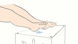 [Vtuber] เมื่อสาวน้อยกาวร์ กุระมาแนะนำการวางเท้าของเธอให้ทุกคนฟัง