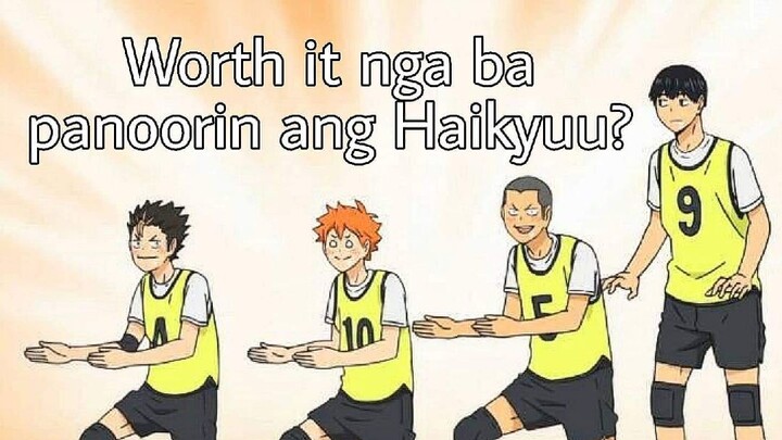 Worth it nga ba panoorin ang Haikyuu? |Tagalog Anime Review |