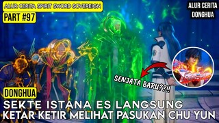 PERSIAPAN DALAM PENYERANGAN SEKTE ISTANA ES | ALUR CERITA FILM DONGHUA SPIRIT SWORD SOVEREIGN #97