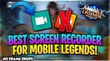BEST SCREEN RECORDER FOR MOBILE LEGENDS (PART 2) | No Lag, No Frame Drops, No Ads! | Mobile Legends