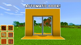 Minecraft Automatic Door - Bely Doors Addon!