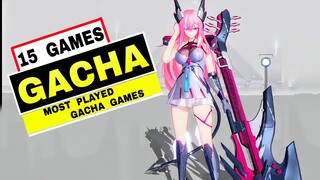 BEST 15 Top ANIME GACHA GAMES of 2022 for Android iOS | Best MOST PLAYED GACHA Games on Mobile