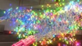 This is the most vigorous bubble machine I have ever seen.