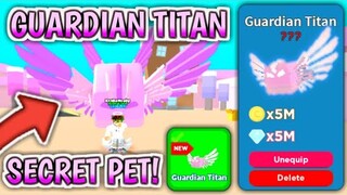 THE *SECRET* GUARDIAN TITAN! 5M STATS! ROBLOX SPEED CHAMPIONS!!