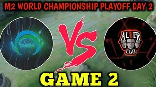 Laglag na ba ang Omega? Alter Ego Vs Omega Game 2 - Indonesia vs Philippines