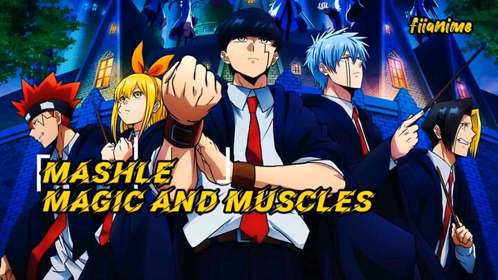 trailer mashle magic and muscles ,harry porter versi anime