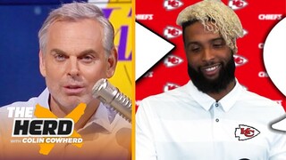 The Herd| Colin Cowherd 100% believes if Odell Beckham Jr. going to Chiefs they'll make the NFL hell