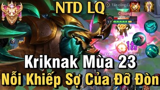 Kriknak Mùa 23 Liên Quân Mobile | Cách Đánh, Lên Đồ, Phù Hiệu, Bảng Ngọc Cho Kriknak Mùa 23 Đi Rừng