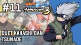 duet Kakashi dan tsunade - Naruto ultimate ninja heroes 3 PSP (Part 11)