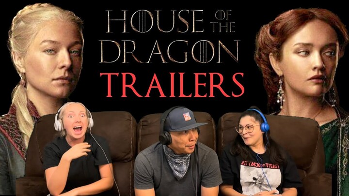 HOUSE OF THE DRAGON Season 2 | Official Green & Black Trailers REACTION!