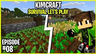 Taniman!|KimCraft Survival Let's Play Episode 8(Tagalog)