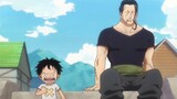 Beckman để lại tất cả sự dịu dàng của mình cho Luffy bé nhỏ