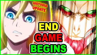 HYPE! Eren End Game Begins! Historia Update | Attack on Titan Chapter 134 Review