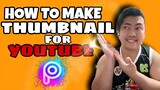 HOW TO MAKE YOUTUBE THUMBNAIL USING PICSART APP | SIMPLE AND EASY
