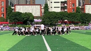 NCT--การแสดงแฟลชม็อบ "Black on Black" ในพิธีเปิดงาน Luneng Bashu Middle School Sports Meet