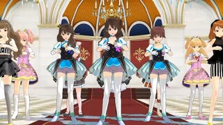 【mmdデレマス】卯月＆未央＆凛＆菜々＆楓＆蘭子＆杏＆美嘉＆利嘉＆奈緒＆加蓮＆幸子で骸骨楽団とリリア