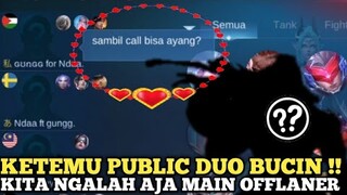 Ketemu duo bucin kita ngalah aja boz jadi offlaner terkuat di bumi