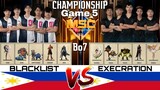MSC GAME 5 GRAND FINALS | BLACKLIST vs EXECRATION [BO7] MSC Playoff Day 3 | MSC 2021