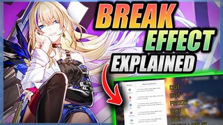 BREAK EFFECT FULLY EXPLAINED! | Amazing Soon for KAFKA?! but situational now [Honkai Star Rail]