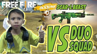 RASYAH TEST SKILL DUO VS SQUAD DI RANKED MODE AUTO BOYAH - GARENA FREE FIRE