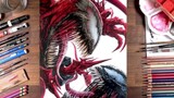 【Painting】Venom and Carnage | Author: drawholic