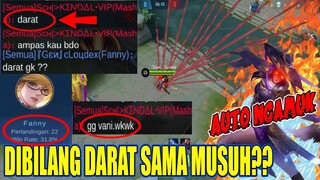 USER MM PAKE FANNY DIKATAIN DARAT?? AUTO NGAMUK,LIHAT APA YANG TERJADI !! - MOBILE LEGENDS