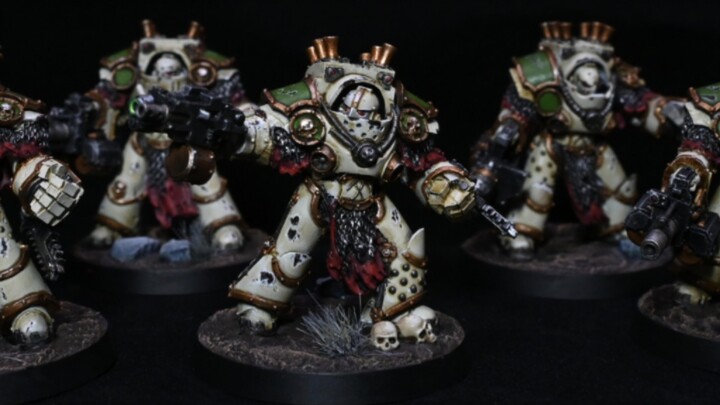 Warhammer 30k Horus Heresy Death Guard Legion Unit Khusus Penggali Kubur Kematian