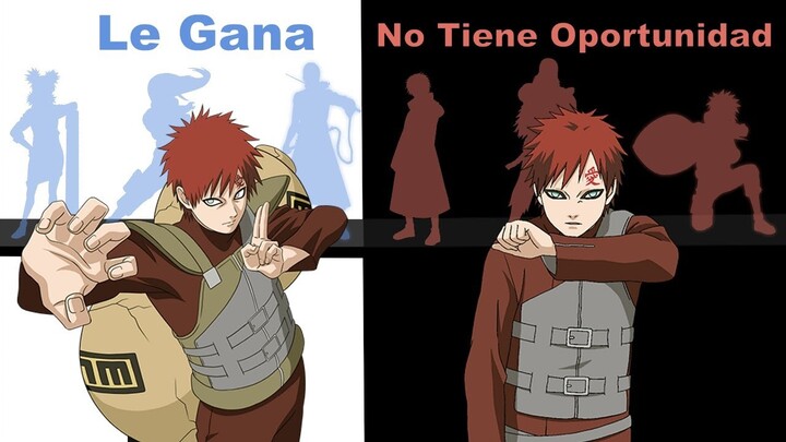 Explicación: Ninjas que Gaara Puede Vencer y los que No Puede - Naruto