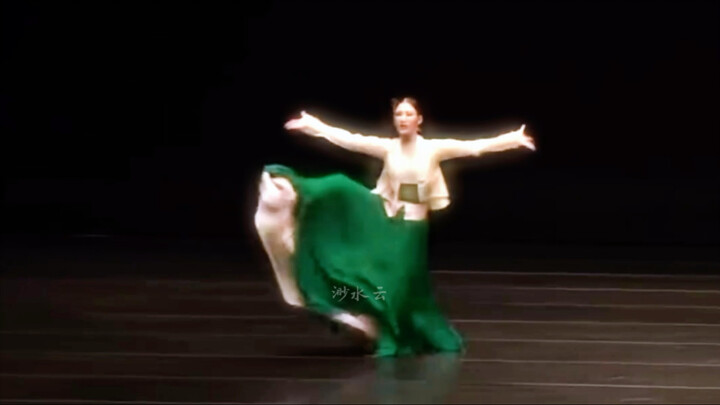 Bagian terindah dari Tarian Korea Langkah Bangau Tangan Willow ada di sini